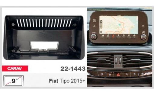 Рамка переходная Carav 22-1443 Fiat Tipo
