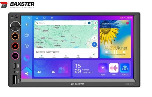 Мультимедіа 2-DIN Baxster BMS-B2301 Android 10 2/32