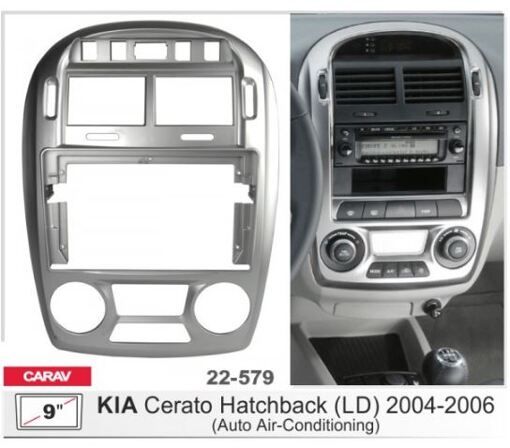 Рамка переходная Carav 22-579 Kia Cerato