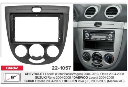 Рамка перехідна Carav 22-1057 Buick, Holden, Chevrolet