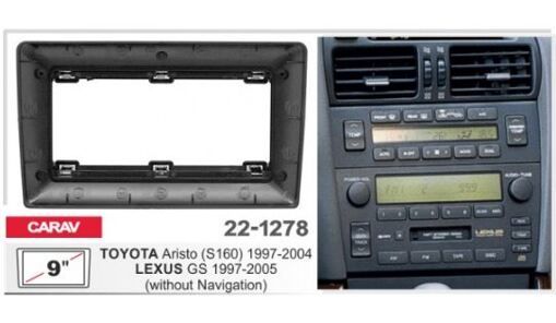 Рамка перехідна Carav 22-1278 Lexus GS