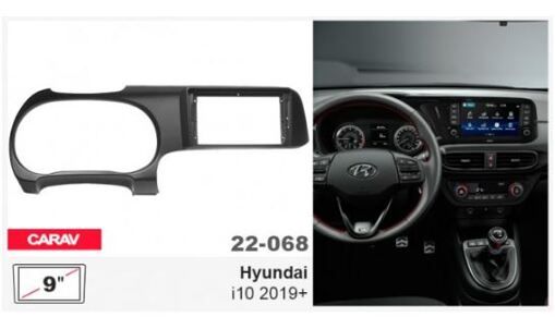 Рамка переходная Carav 22-068 Hyundai i10