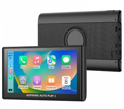 Монітор Aspiring Auto Play 1, Magnet, CarPlay, Android auto