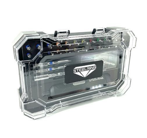 Аккумуляторная отвертка SteelRing ST-E30 с набором бит