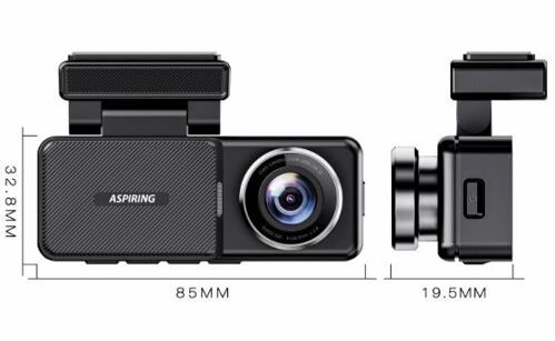 Видеорегистратор Aspiring Alibi 11 QHD 2K Dual WiFi