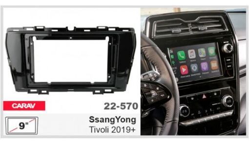 Рамка переходная Carav 22-570 SsangYong Tivoli