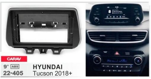 Рамка переходная Carav 22-405 Hyundai Tucson