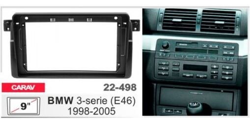 Рамка перехідна Carav 22-498 BMW 3, E46