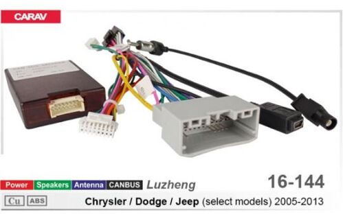 Перехідник для магнітол 9&quot;, 10.1&quot; Carav 16-144 Chrysler, Dodge, Jeep