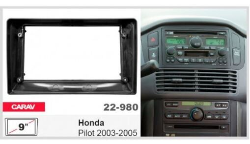 Рамка перехідна Carav 22-980 Honda Pilot