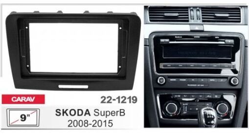 Рамка переходная Carav 22-1219 Skoda Superb
