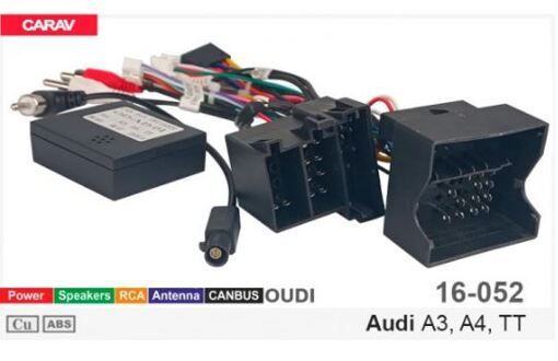 Переходник для магнитол 9&quot;, 10.1&quot; Carav 16-052 Audi A3, A4, TT