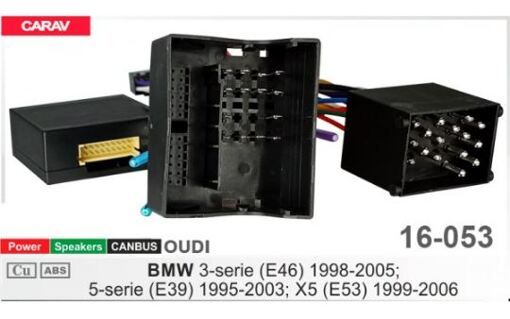 Переходник для магнитол 9&quot;, 10.1&quot; Carav 16-053 BMW