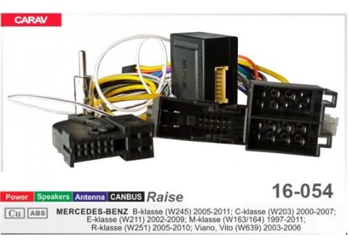 Перехідник для магнітол 9&quot;, 10.1&quot; Carav 16-054 Mercedes