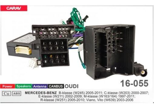 Перехідник для магнітол 9&quot;, 10.1&quot; Carav 16-055 Mercedes
