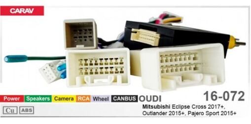 Переходник для магнитол 9&quot;, 10.1&quot; Carav 16-072 Mitsubishi Eclipse Cross, Outlander