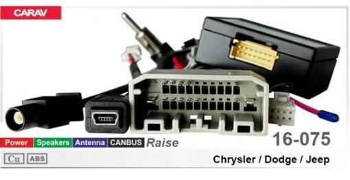 Переходник для магнитол 9&quot;, 10.1&quot; Carav 16-075 Chrysler, Dodge, Jeep