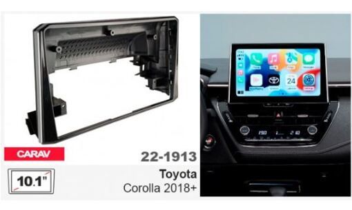 Рамка переходная Carav 22-1913 Toyota Corolla