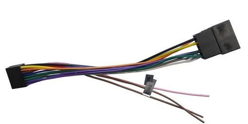 Роз'єм для магнітоли 16 pin з ISO універсальний