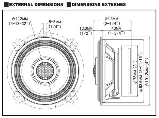 Акустика Alpine S2-S40