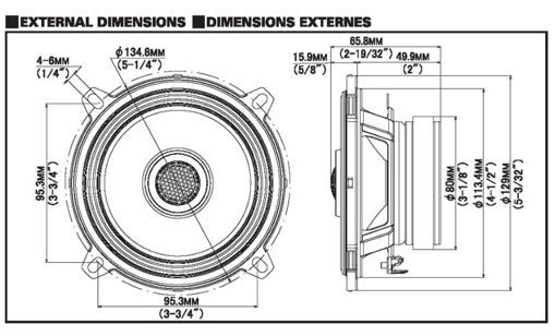 Акустика Alpine S2-S50