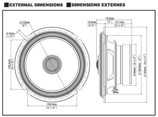 Акустика Alpine S2-S65