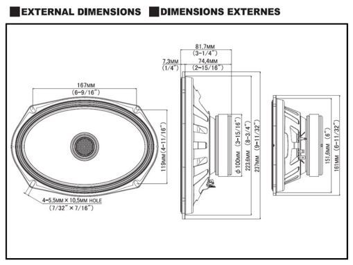 Акустика Alpine S2-S69