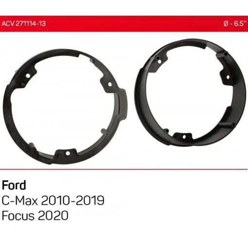 Проставки під динаміки ACV 271114-13 для автомобілів Ford C-Max, Focus