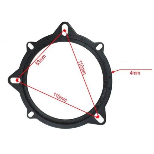 Проставки під динаміки ACV 271023-11 для для автомобілів BMW 3 Series, 5 Series, X1, X3, X5
