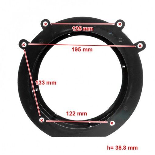 Проставки під динаміки ACV 271094-18 для автомобілів Citroen, Peugeot, Toyota, Fiat