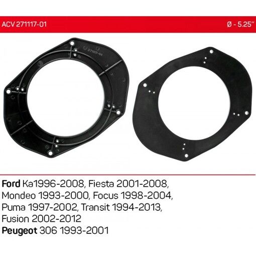Проставки під динаміки ACV 271117-01 для автомобілів Ford, Peugeot