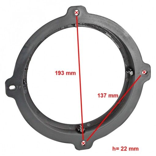Проставки під динаміки ACV 271143-04 для автомобілів Hyundai, KIA
