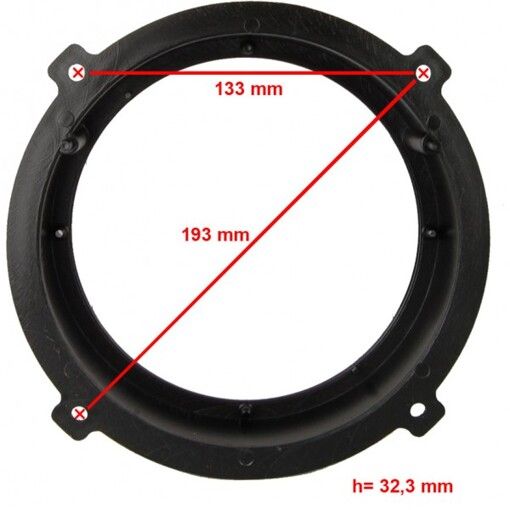 Проставки під динаміки ACV 271178-04 для автомобілів Hyundai, KIA
