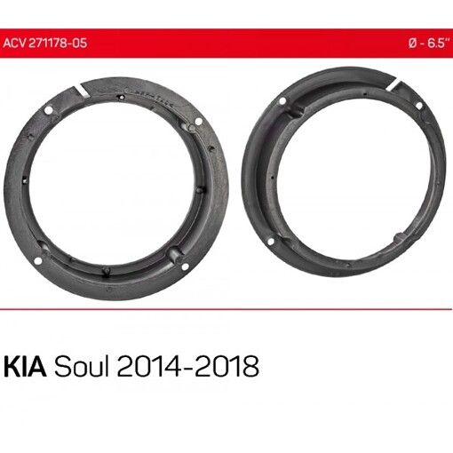 Проставки під динаміки ACV 271178-05 для автомобілів KIA Soul