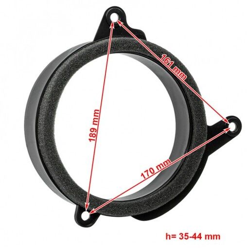 Проставки под динамики ACV 271190-04 для автомобилей Mercedes E-klasse