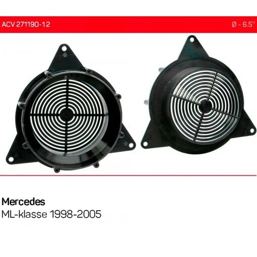 Проставки під динаміки ACV 271190-12 для автомобілів Mercedes E-klasse