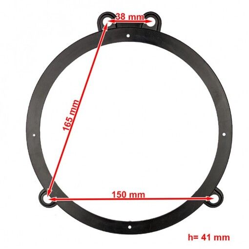 Проставки под динамики ACV 271190-13 для автомобилей BMW X5, Mercedes C-klasse, CLC-klasse, CLK-klas