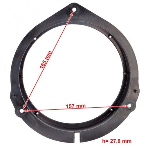 Проставки під динаміки ACV 271190-23 для автомобілів Mercedes Vito, X-klasse