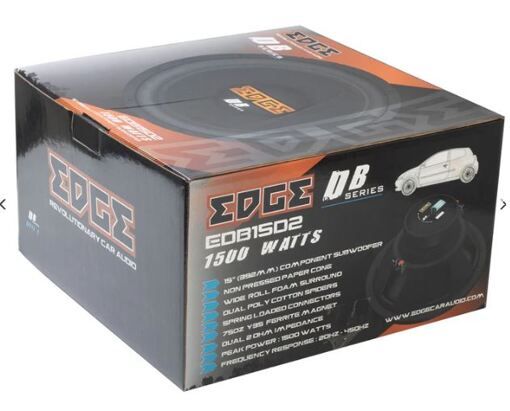 Сабвуфер EDGE EDB15D2-E0