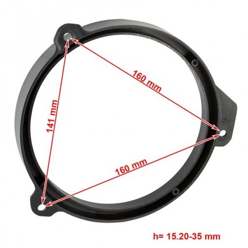 Проставки під динаміки ACV 271296-03 для автомобілів Citroen, Peugeot, Toyota, Subaru
