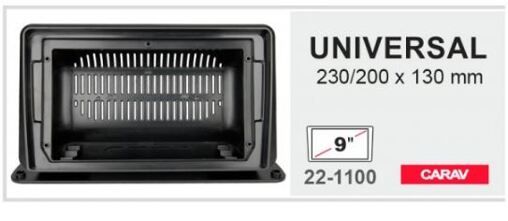 Рамка перехідна Carav 22-1100 для магнітол 9&quot; універсальна