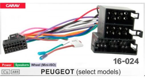 Перехідник для магнітол 9&quot;, 10.1&quot; Carav 16-024 Peugeot