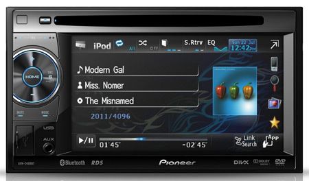 Мультимедиа 2-DIN Pioneer AVH-2400BT
