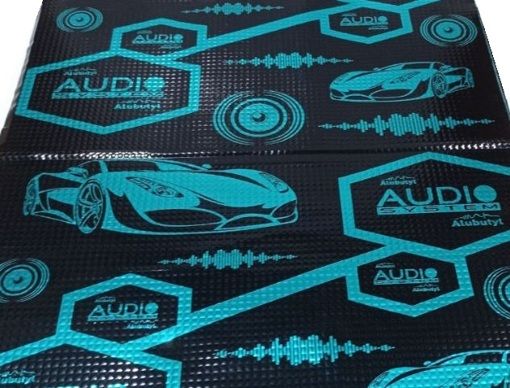 Вибропоглащающий материал Audio-System Alubutyl 3000 v3 3.0 mm (0,7х0,5)