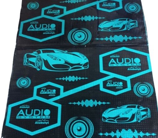 Вибропоглащающий материал Audio-System Alubutyl 3000 v3 3.0 mm (0,7х0,5)