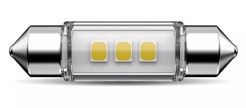 Габарит LED Philips White Ultinon Pro6000 12V C5W 38mm 4000K (1шт.) 11854WU60X1