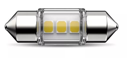 Габарит LED Philips White Ultinon Pro6000 12V C5W 30mm 6000K (1шт.) 11860CU60X1
