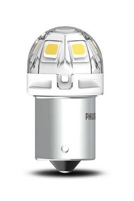 Габарит LED Philips R5W/R10W LED Ultinon Pro6000 12V/24V BA15s White (2шт.) 24805CU60X2