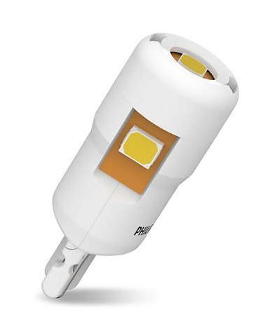 Габарит LED Philips W5W LED Ultinon Pro6000 24V W2.1x9.5d 24961CU60X2 White (2шт.)