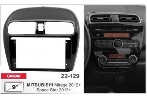 Рамка переходная Carav 22-129 Mitsubishi Space Star